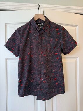 RSVLTS Marvel Miles Morales City Slinger After Dark KUNUFLEX Shirt Youth XL